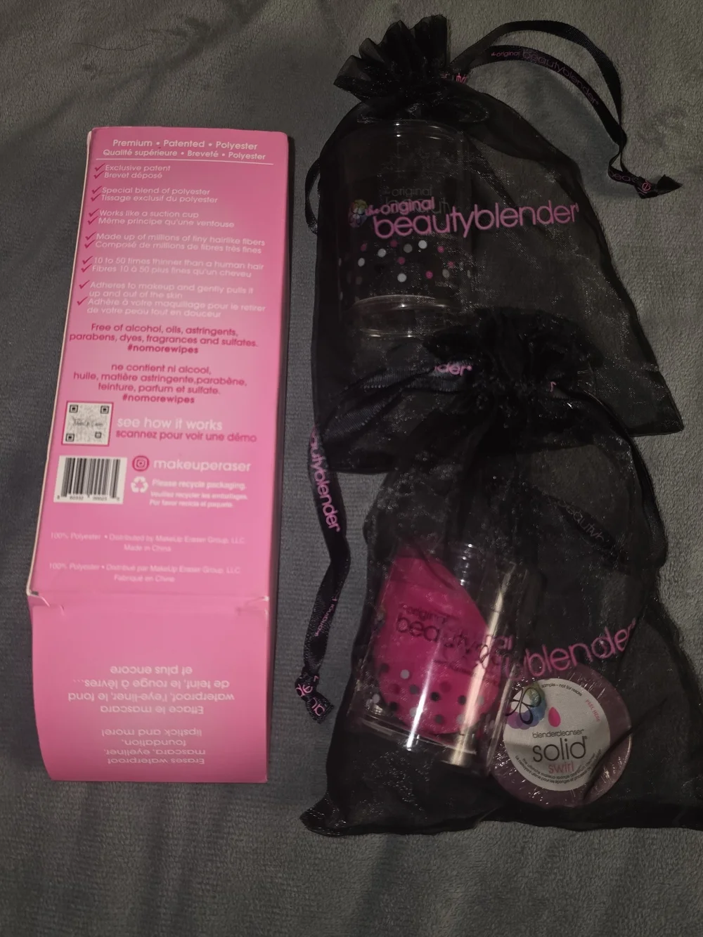 Original MakeUp Eraser + Beautyblender Bundle